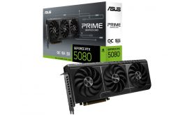 Asus Videókártya NVIDIA Prime RTX 5080 16GB (PRIME-RTX5080-O16G)